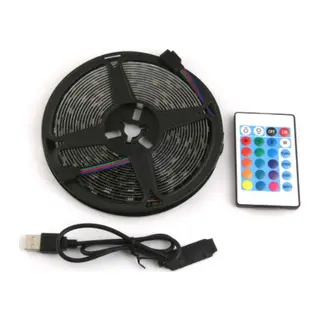 RGB Şerit 30 LED Kumandalı USB Bağlantılı