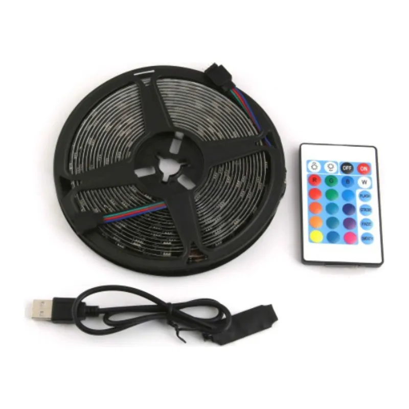 RGB Şerit 30 LED Kumandalı USB Bağlantılı