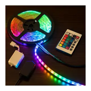 RGB Şerit 54 LED Kumandalı USB Bağlantılı