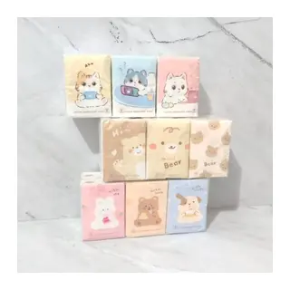 Sevimli Figürlü Çocuk Mendili 9'lu Paket