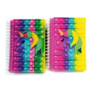 Unicorn Tasarımlı Pop-It Defter