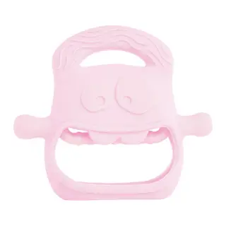 Pembe Bebek Silikon Diş Kaşıyıcı