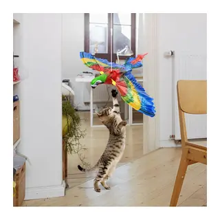 Uçan Papağan Kedi Oyuncağı