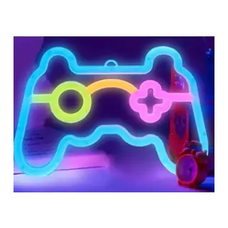 Oyun Konsolu Tasarımlı Neon Led