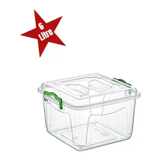 Şeffaf Saklama Kutusu 6 Litre