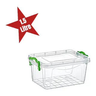 Şeffaf Saklama Kutusu 1.5 Litre