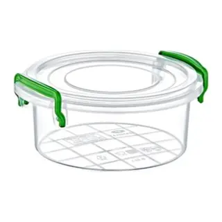 Mini Yuvarlak Saklama Kabı 0.5 Litre