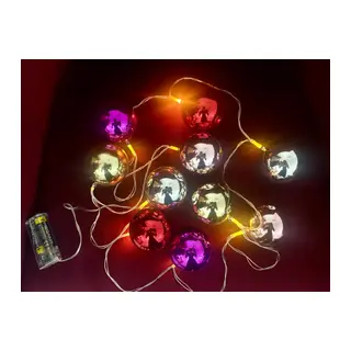 2 Metre 10 Led Pilli 2 Kademeli Parlak Top Led