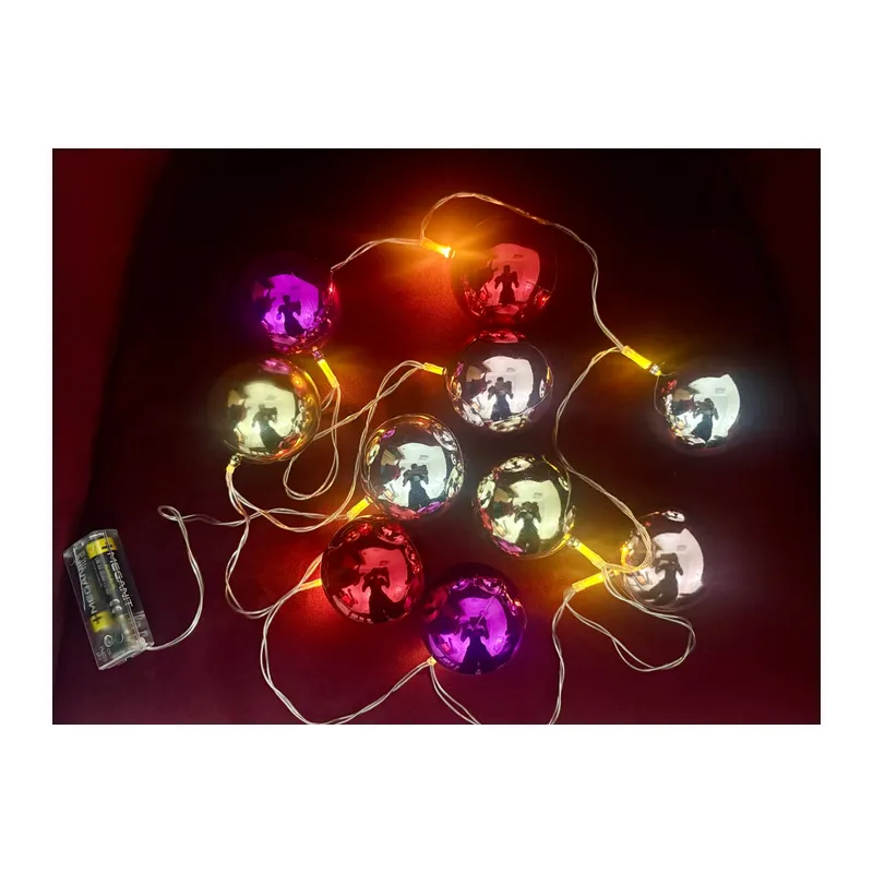 2 Metre 10 Led Pilli 2 Kademeli Parlak Top Led
