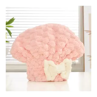 Mikrofiber Örgü Saç Kurutma Bone Havlu