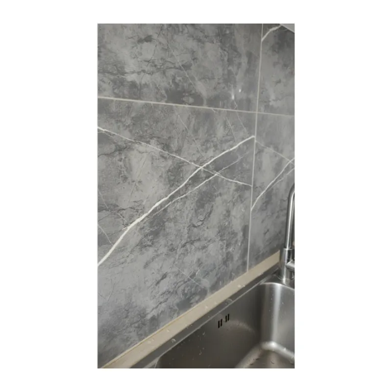 30x30 Antrasit Mermer Desenli Duvar Sticker