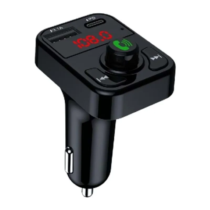 QC 3.1A USB & PD /TF FM Transmitter