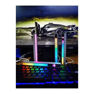 RGB Sese Duyarlı Taşınabilir Ekolayzer LED Çubuk