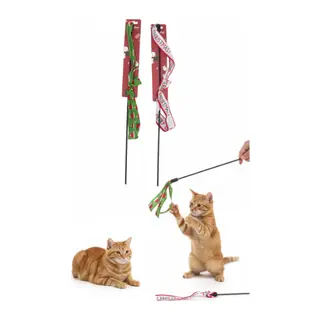 Yılbaşı Temalı Kedi Oyun Oltası