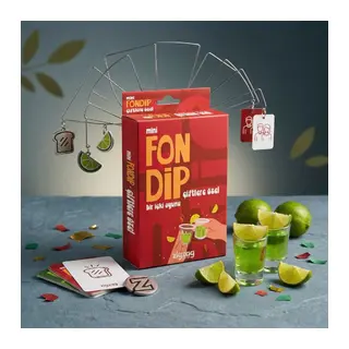 Mini Fondip Çiftlere Özel Eğlenceli Kart Oyunu