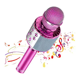 Kablosuz Hoparlörlü Bluetooth Karaoke Mikrofonu