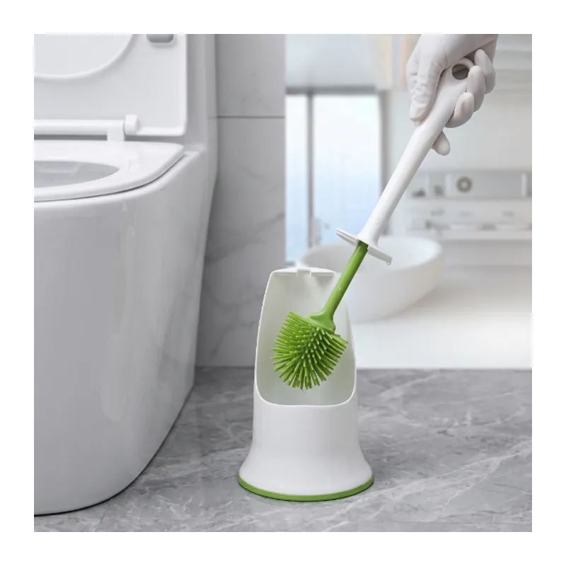 Ergonomik Silikon Tuvalet Fırçası