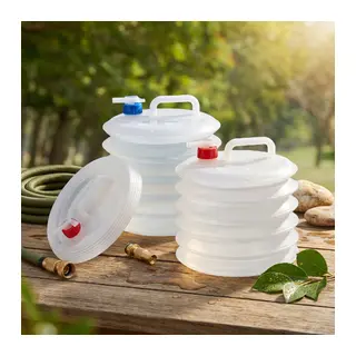 Musluklu Akordiyon Katlanır Su Bidonu 10 Litre