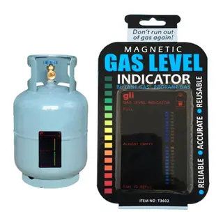 Mıknatıslı Tüp Gaz Seviye Ölçer - Hızlı Göstergeli - Yeniden Kullanılabilir