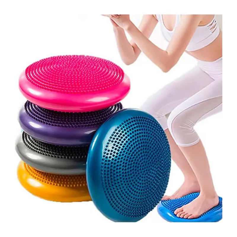 Denge Diski - Dikenli Masaj Yüzeyli - Pilates ve Koordinasyon Minderi