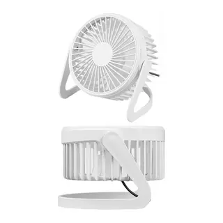 Masaüstü Mini USB Fan - PVC Gövdeli - 360° Ayarlanabilir