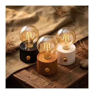 Şarjlı Dekoratif Masa Lambası - Kademesiz Dimmer - Type-C Bağlantılı