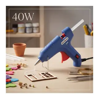 40W Sıcak Silikon Tabancası - 11 mm Mum Silikon Uyumlu
