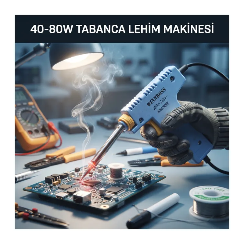 40-80W Tabanca Lehim Makinesi - Tabanca Havya