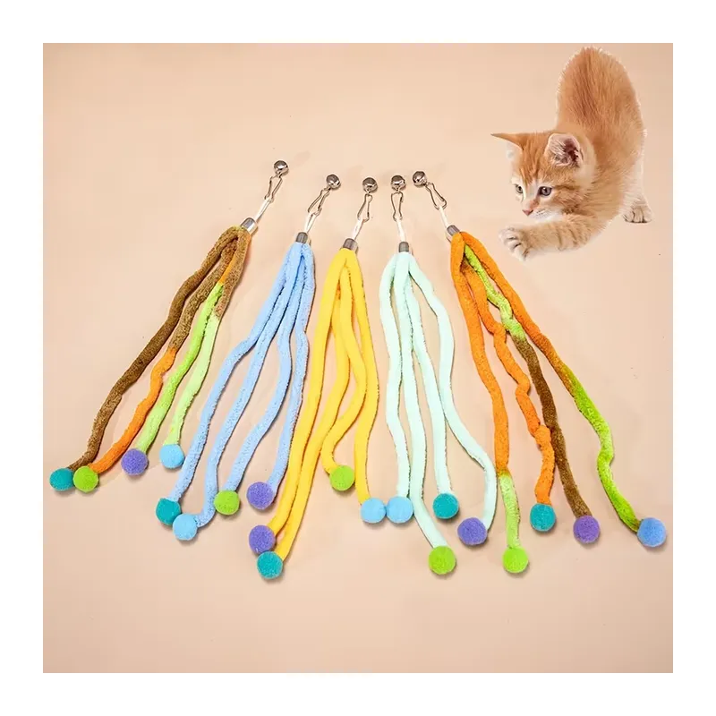 Zilli Kedi Oyuncağı - Peluş - Ponponlu