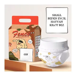 Small Beden Evcil Hayvan Kilot Bez - Ultra Emici - Hızlı Kuruyan