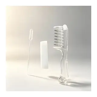 Saç Bakım Yağı Uygulama Tarağı - Serum Tarağı - Yeniden Doldurulabilir Hazne