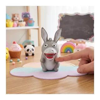 Eşek Tasarımlı Squishy - 12'li Paket - Yumuşak Oyuncak