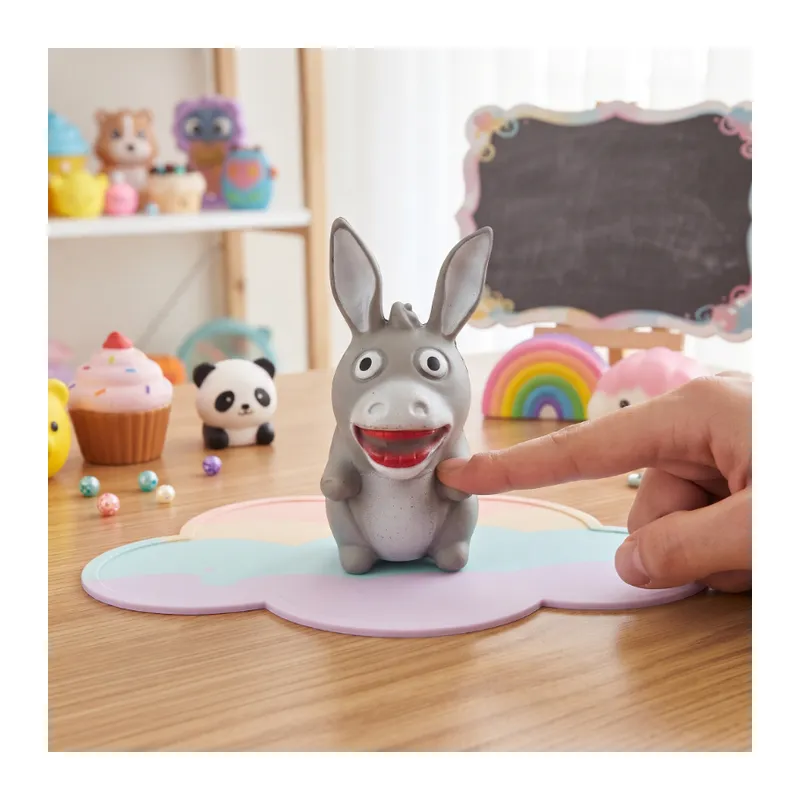 Eşek Tasarımlı Squishy - 12'li Paket - Yumuşak Oyuncak