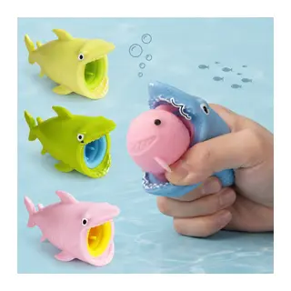 Sürpriz Karakterli Köpek Balığı Tasarımlı Squishy - 12'li Paket - Minik Balıklı