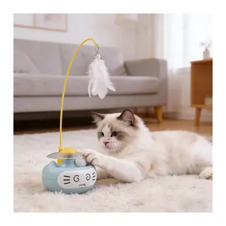 Işıklı Hacı Yatmaz Kedi Oyuncağı - Zilli Sesli - Kedi Naneli