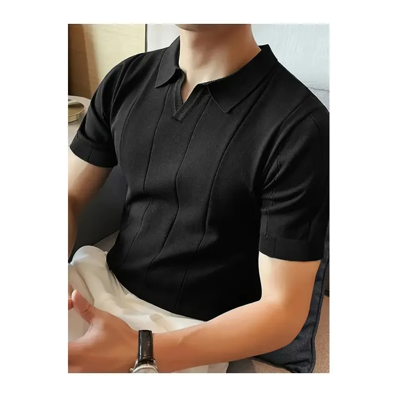 Erkek Kısa Kollu Polo Yakalı Triko Tshirt