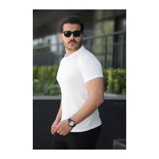 Erkek Kısa Kollu Yakalı Tişört