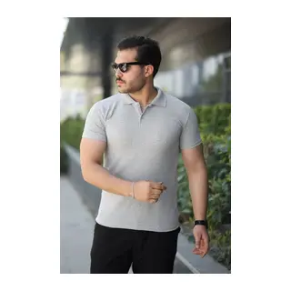 Erkek Kısa Kollu Yakalı Tişört