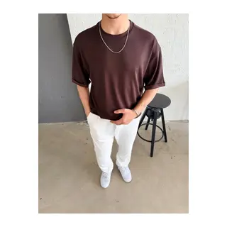 Erkek Duble Kol Basic Tişört