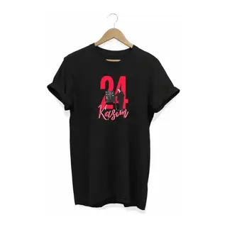 24 Kasım Öğretmenler Günü Öğretmen Hediyesi Baskılı Oversize T-shirt - Siyah