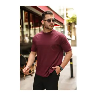 Erkek Kolları Dar Kesim Rahat Kalıp Basic Tişört