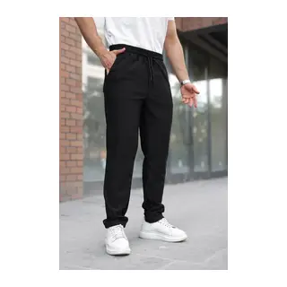 Erkek Fitilli Beli Lastikli Rahat Pantolon