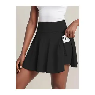Kadın Yüksek Bel Cepli Sandy Short Etek