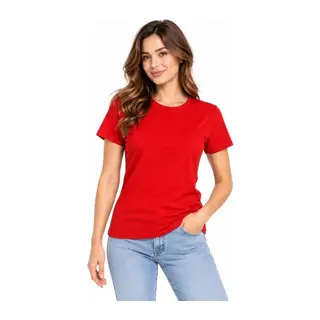 Basic Tişört Bisiklet Yaka Kısa Kol Günlük Yazlık Slim Fit T-Shirt