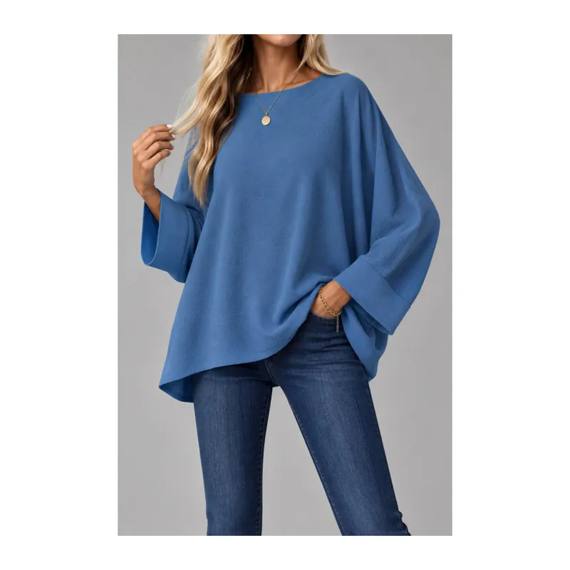 Oversize Yarasa Kol Bluz