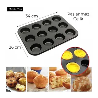 12 Gözlü Kek Kalıbı