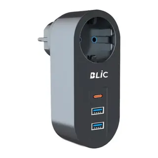 Ftr-07 2xusb 1xtypec Termal Akım Korumalı Isıya Dayanıklı Tekli Priz