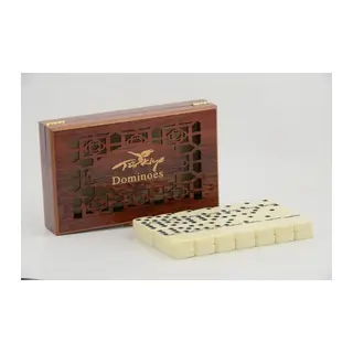 Ahşap Kutulu Melamin Domino Alk2268
