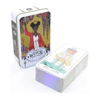 Modern Witch Metal Kutulu Tarot Kartı Alk2769