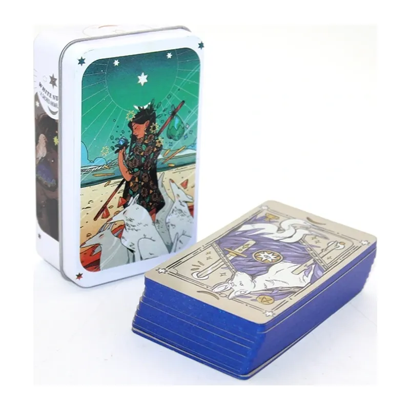 Metal Kutulu Tarot Kartı Alk2770